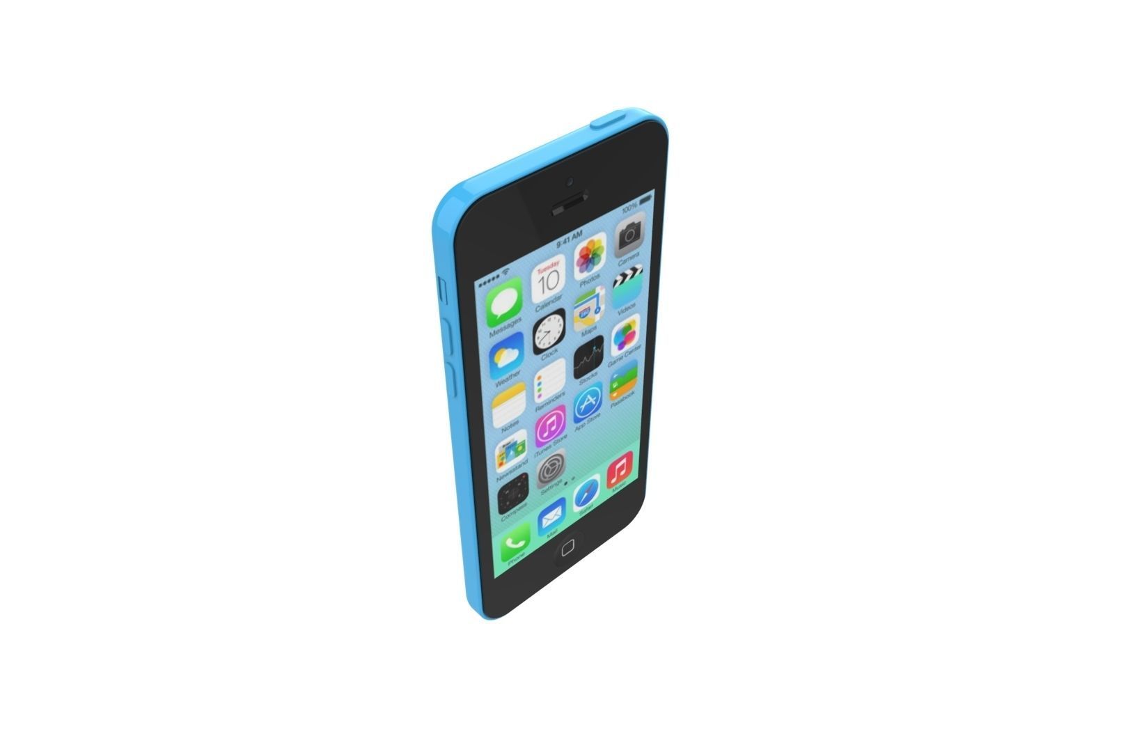 iPhone 5C 3D print model_32