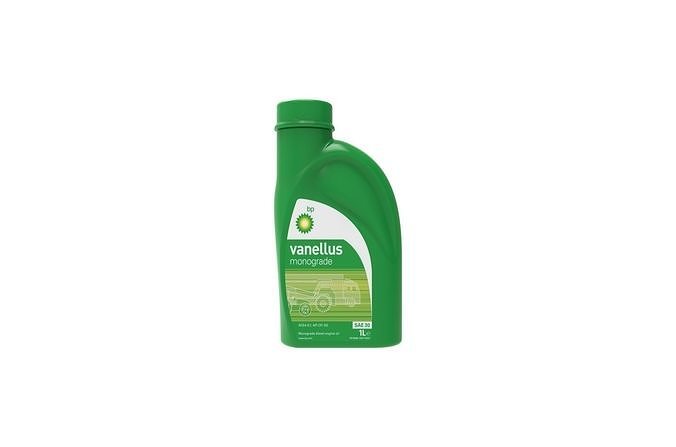 Bp Vanellus plastic oil Bottle 1L 3D print model 2