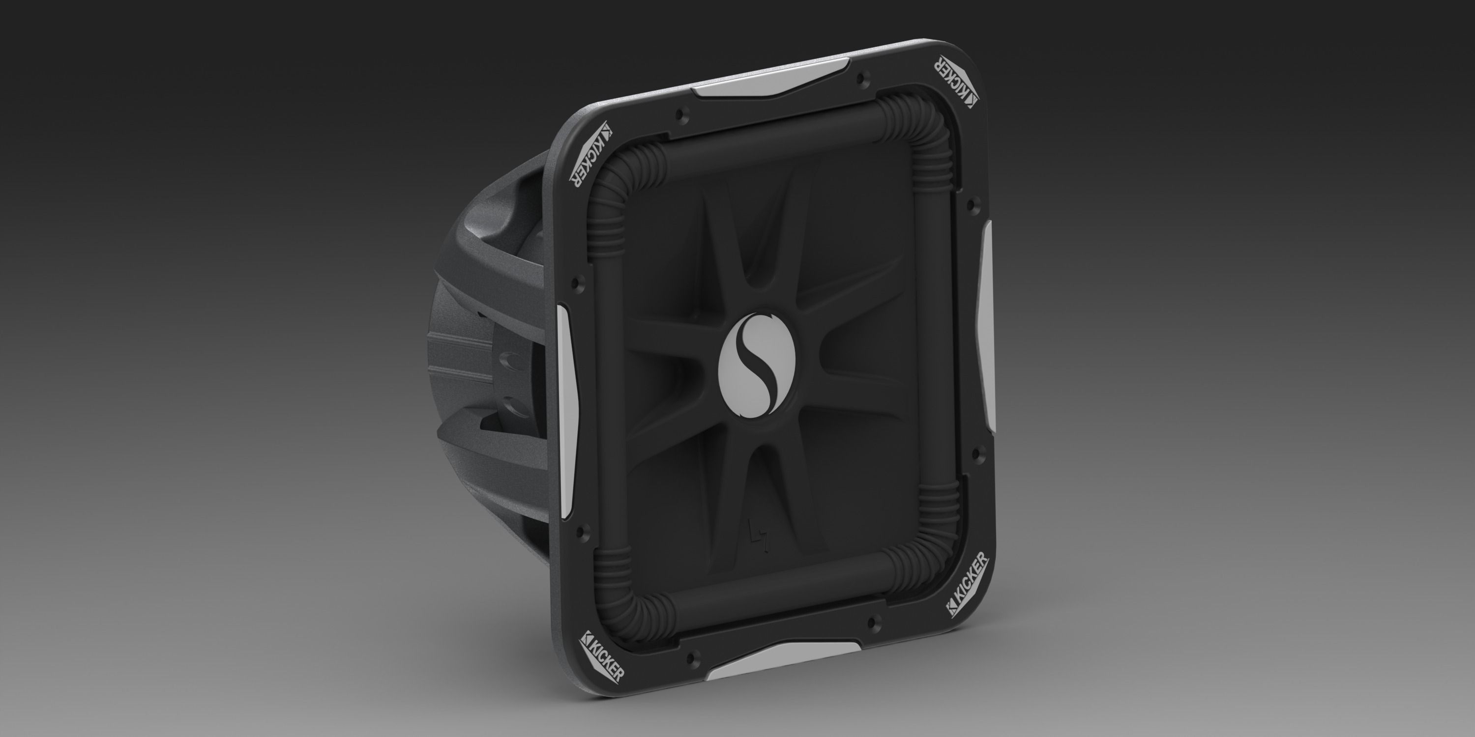 Kicker 15 L7 S15L7 subwoofer 3D print model_6