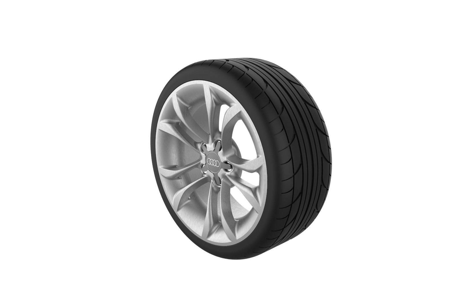 Audi S3 Car Wheel Rim 3D print model_30
