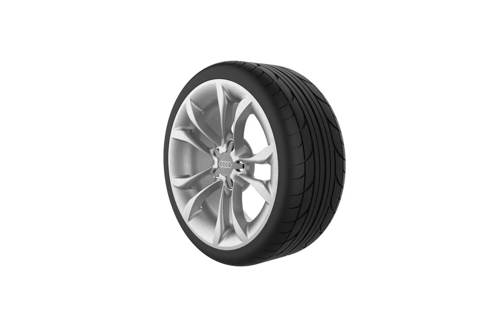 Audi S3 Car Wheel Rim 3D print model_0