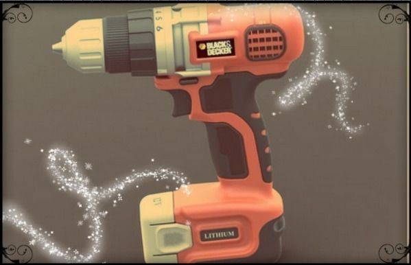 Black and Decker Cordless Drill 3D print model_31