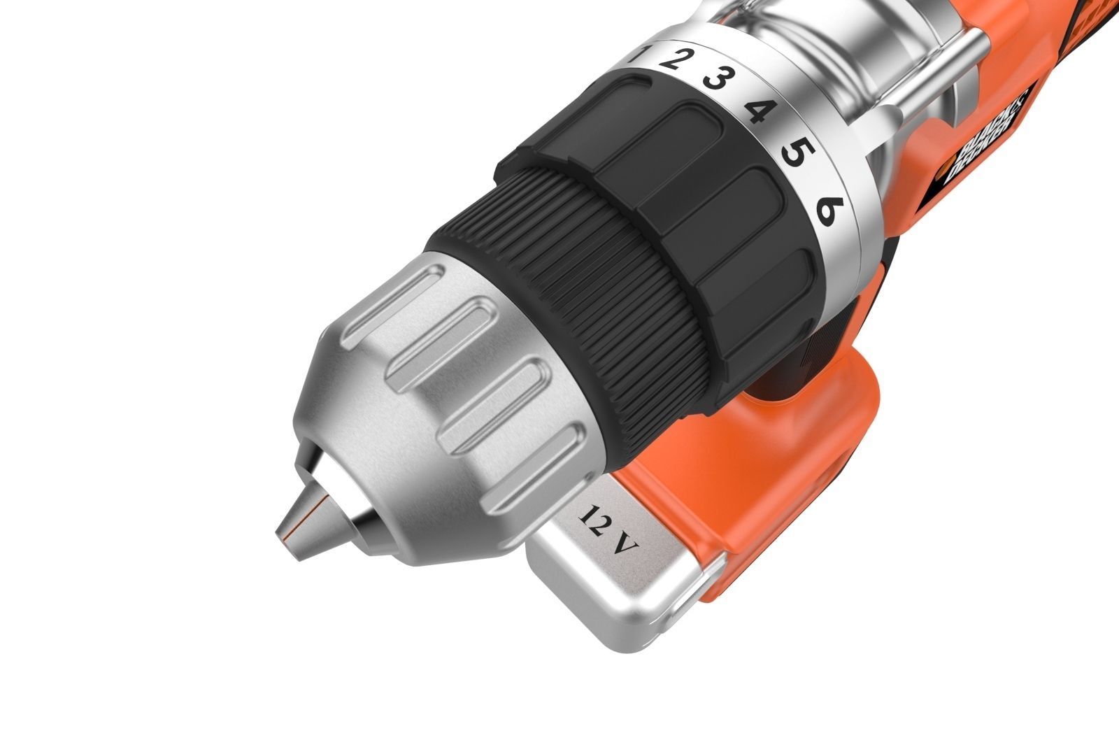 Black and Decker Cordless Drill 3D print model_23