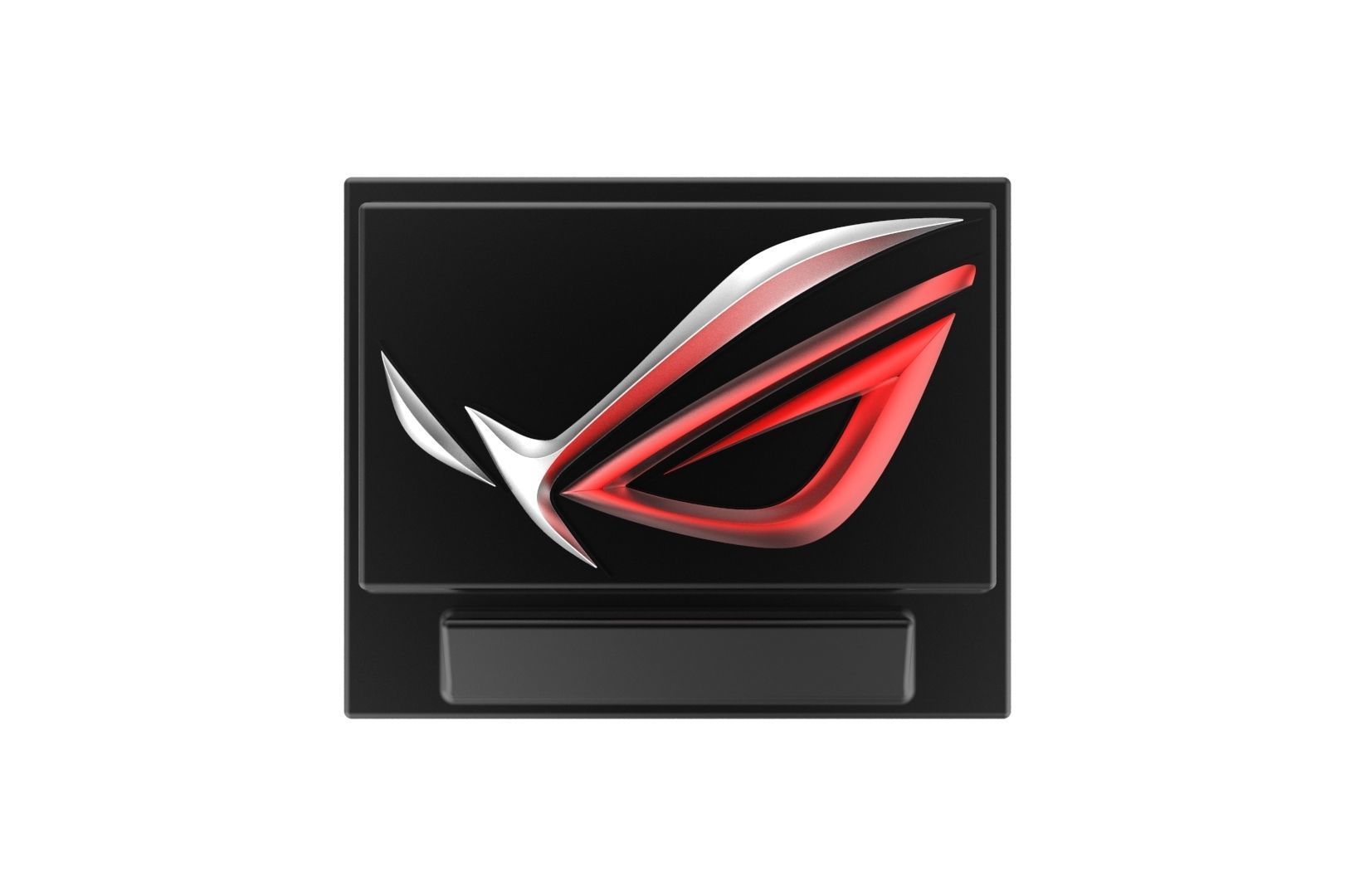 Asus ROG logo base 3D print model_27