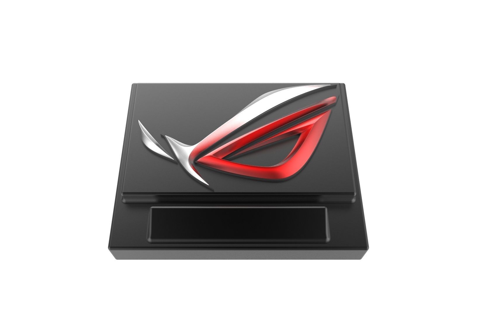 Asus ROG logo base 3D print model_13
