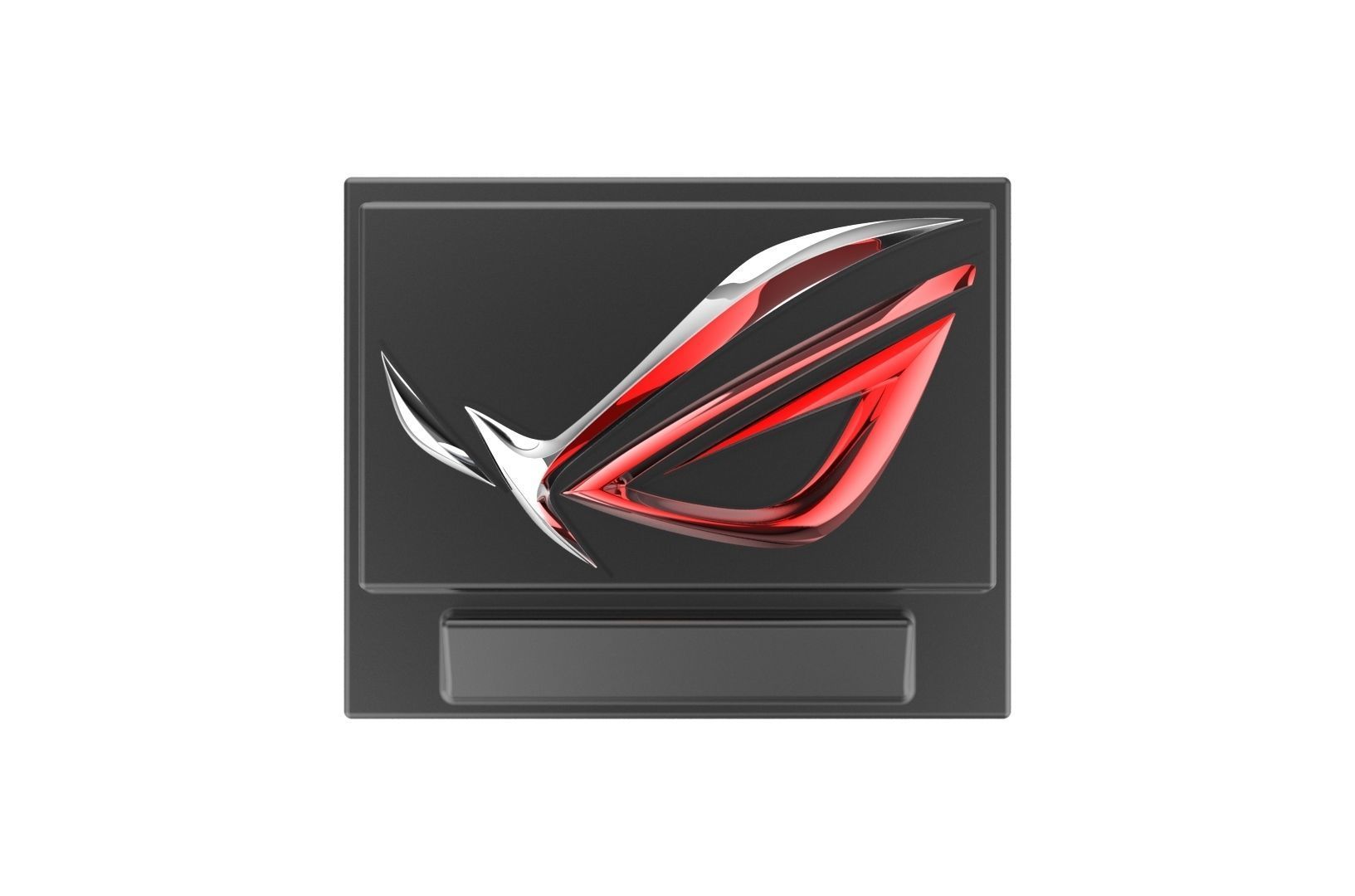 Asus ROG logo base 3D print model_25