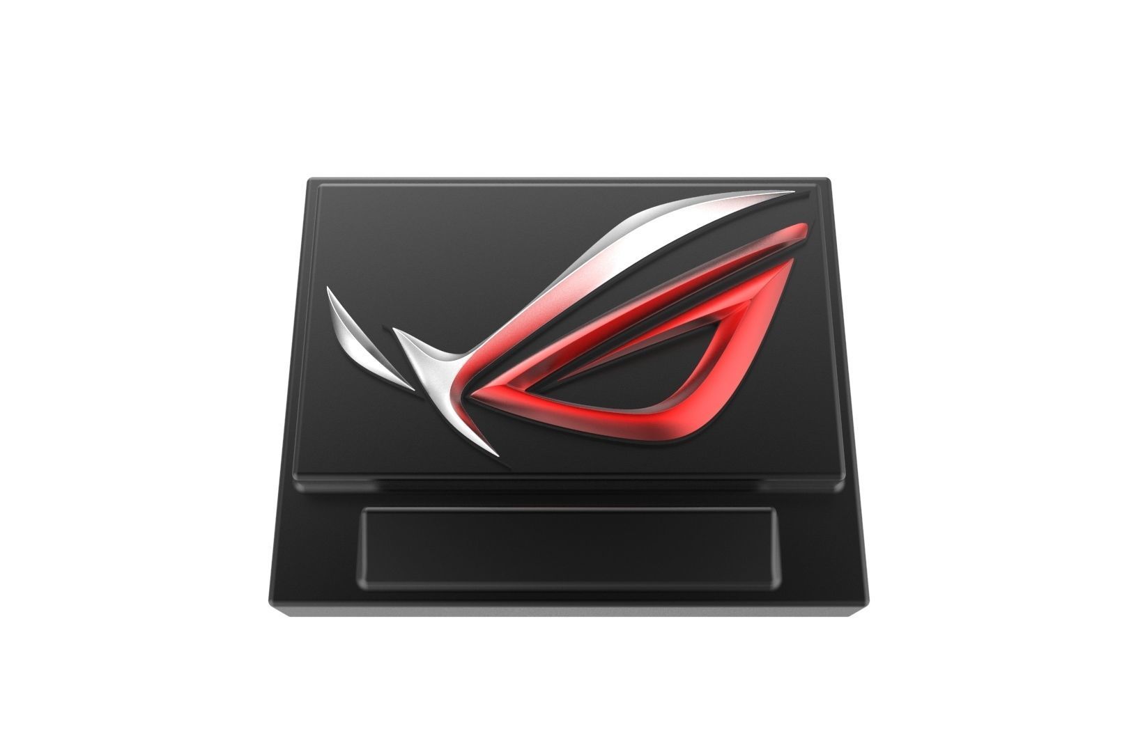 Asus ROG logo base 3D print model_16