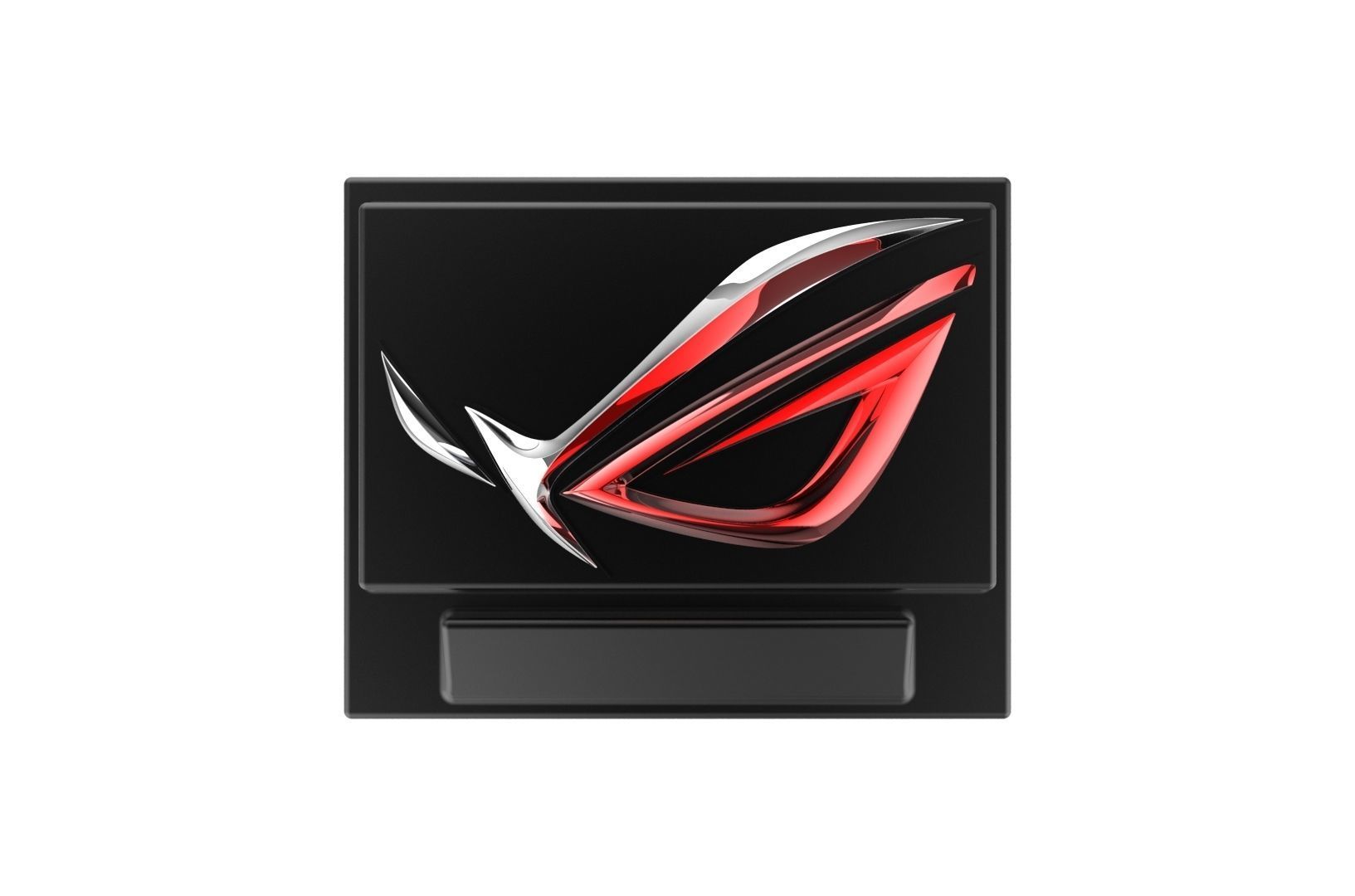 Asus ROG logo base 3D print model_23