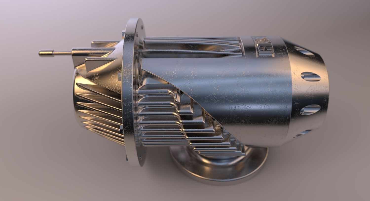HKS Blow-off valve BOV 3D print model_45