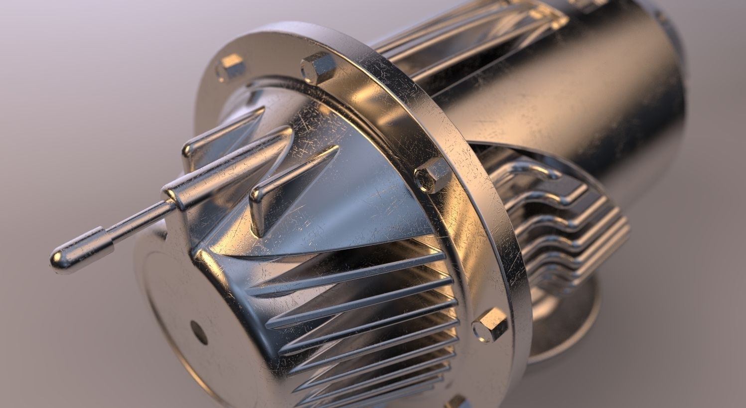 HKS Blow-off valve BOV 3D print model_46