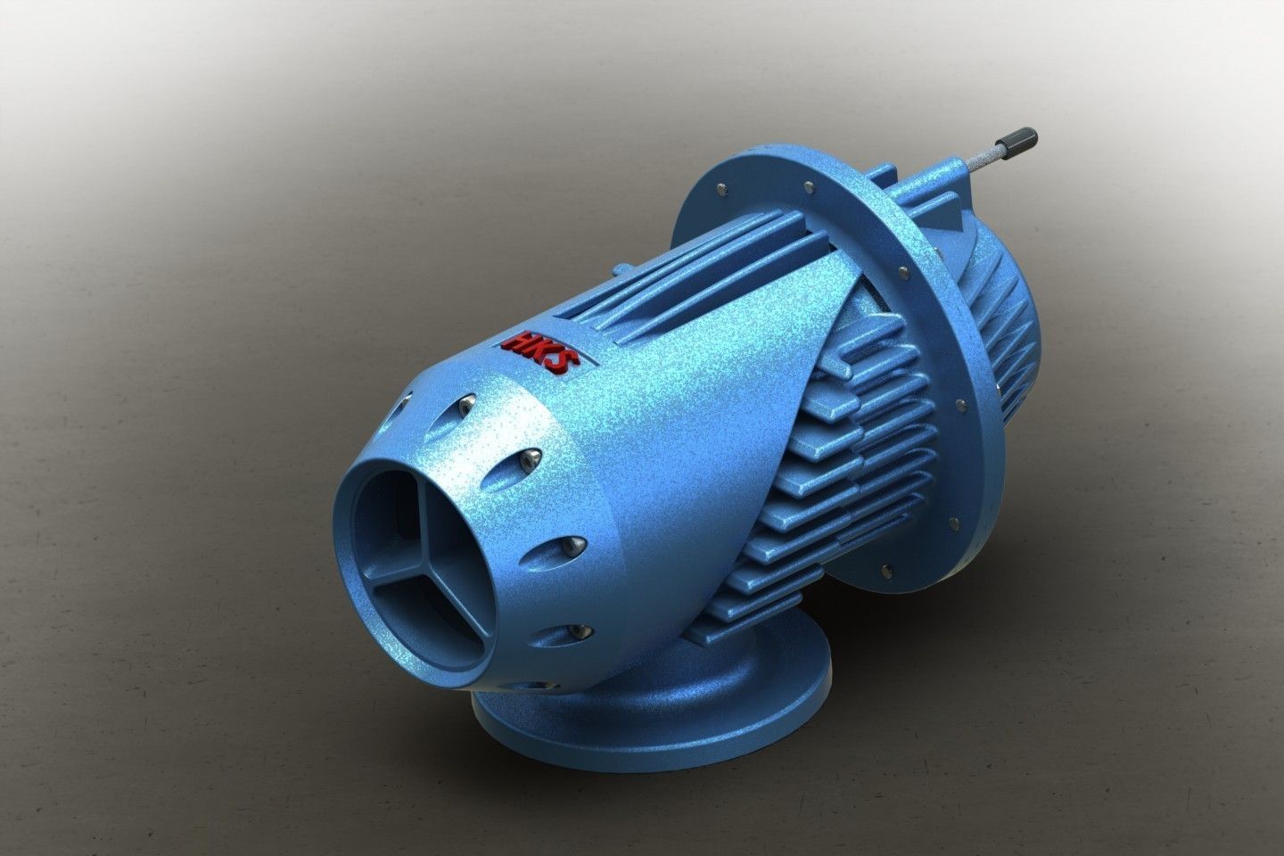 HKS Blow-off valve BOV 3D print model_49