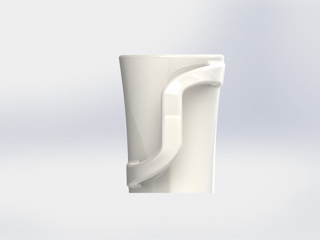 Shot cup v1 3D print model_7