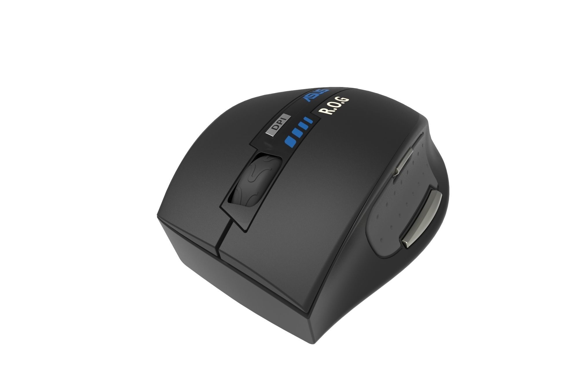 Asus ROG gaming mouse 3D print model_12