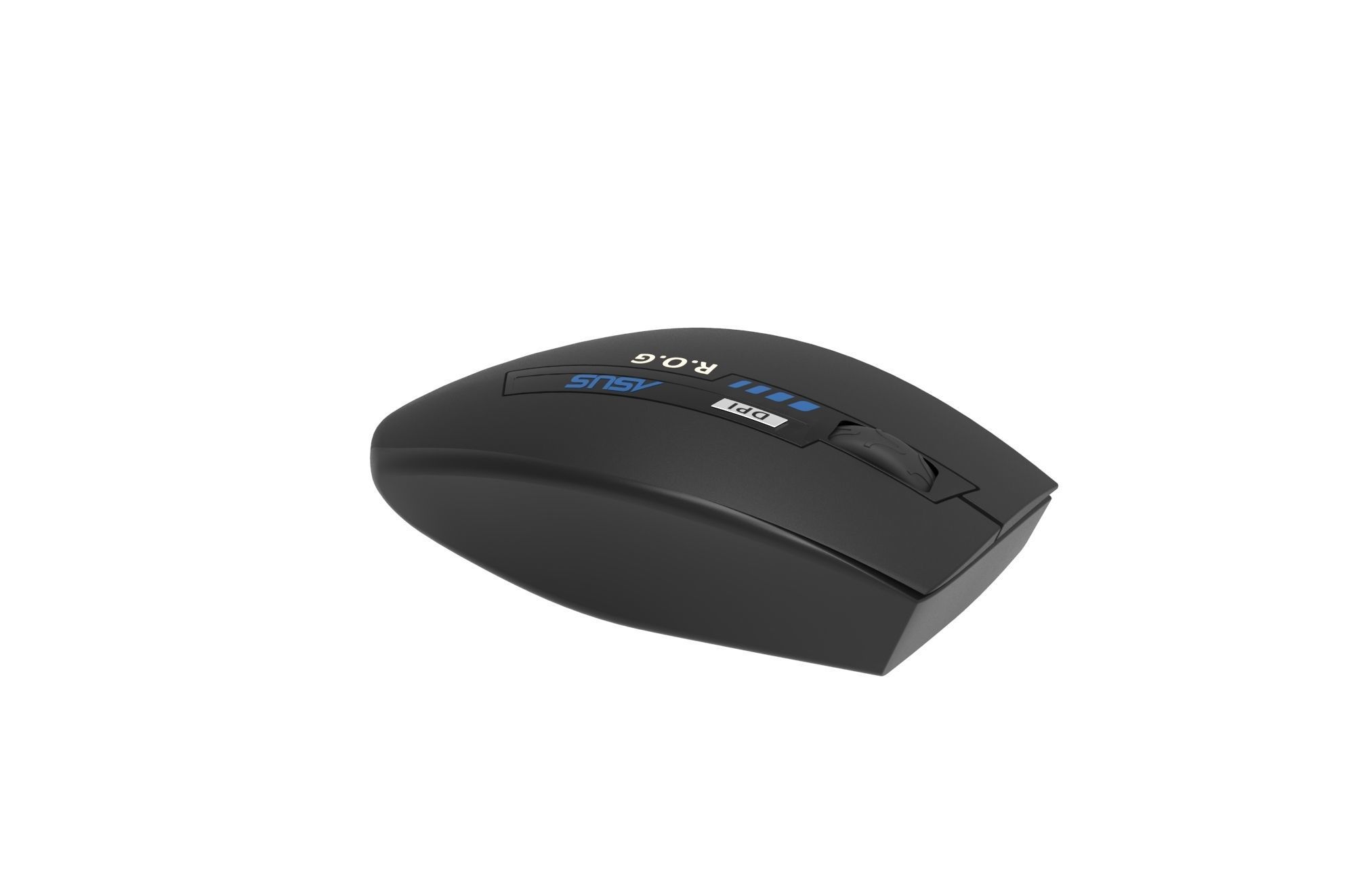 Asus ROG gaming mouse 3D print model_5