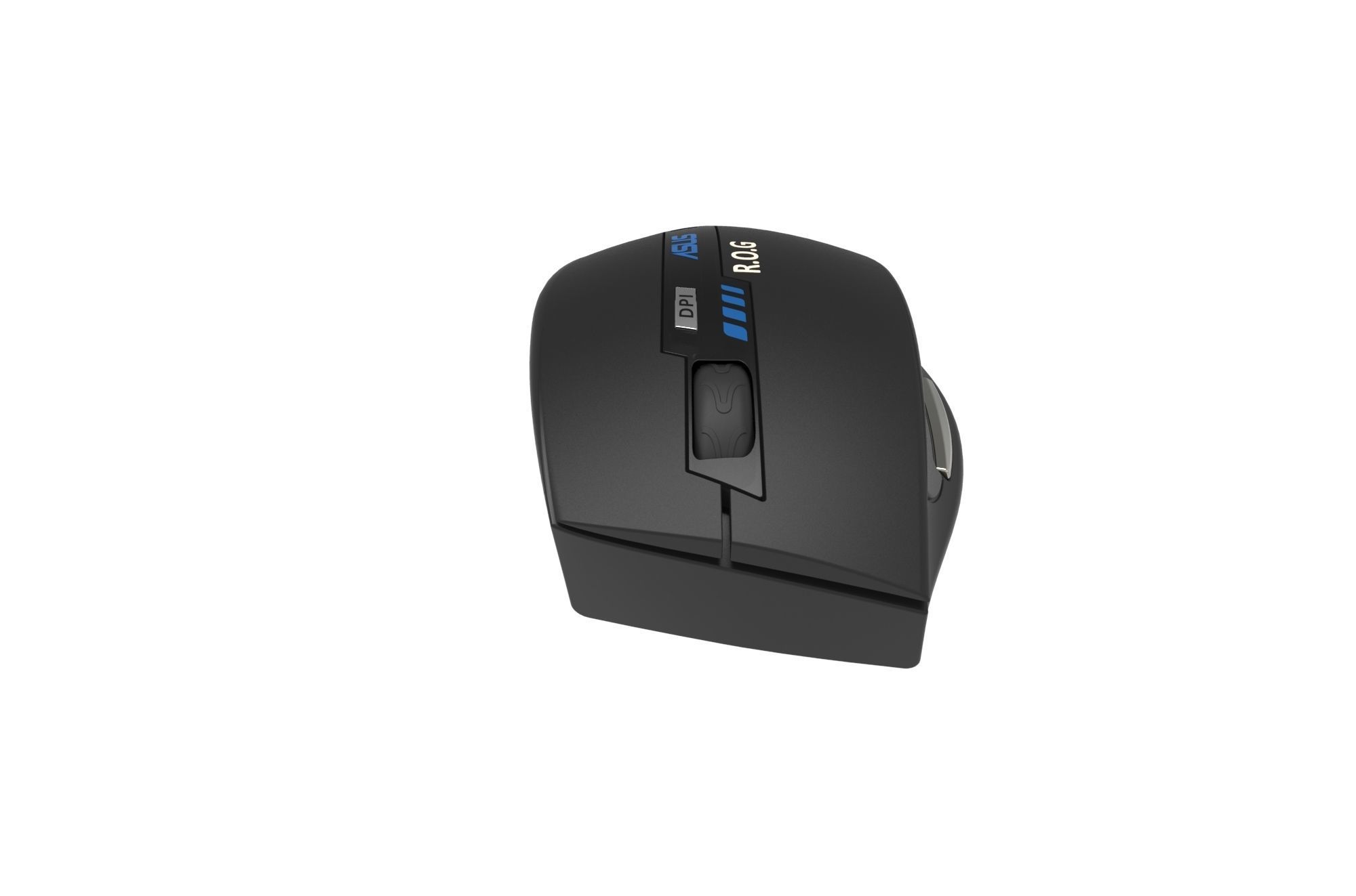 Asus ROG gaming mouse 3D print model_26