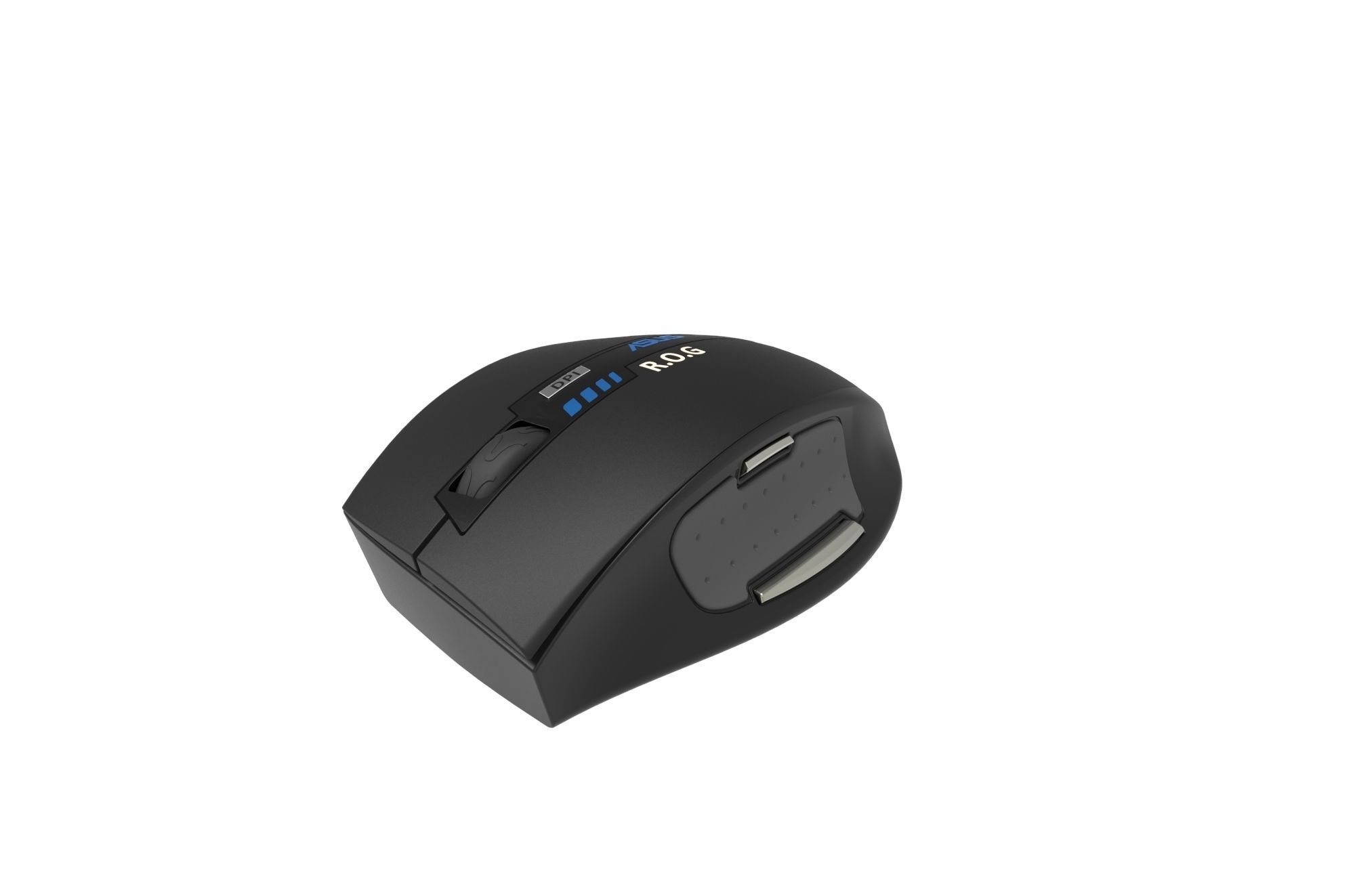 Asus ROG gaming mouse 3D print model_3