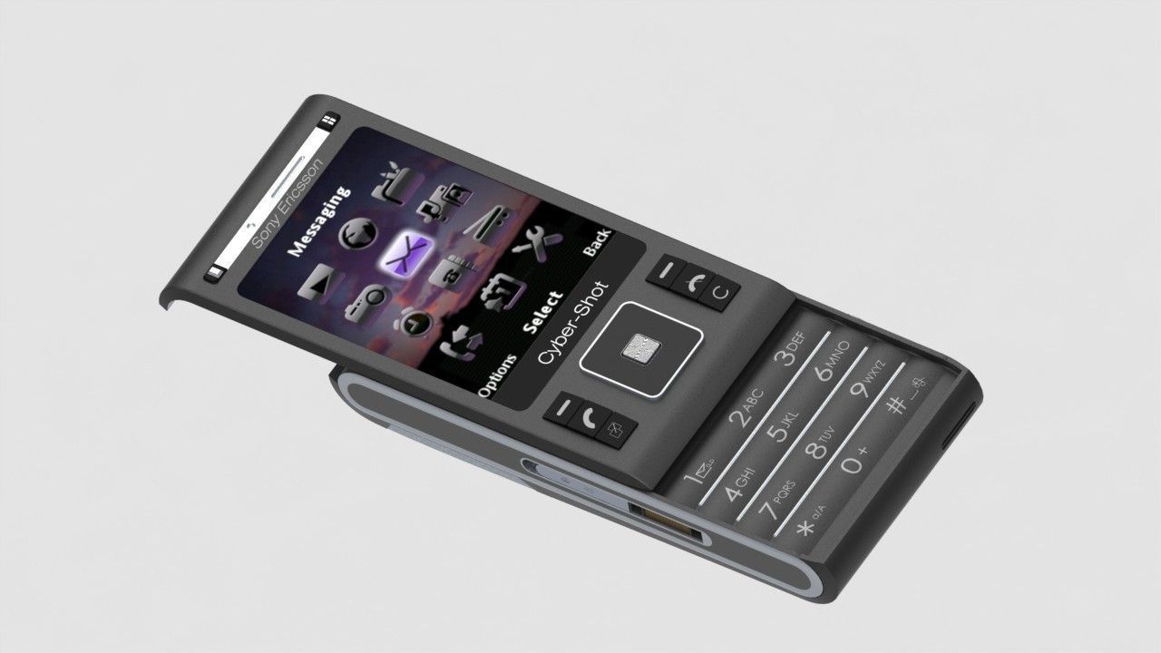 Sony Ericsson C905 Cybershot 3D print model_40