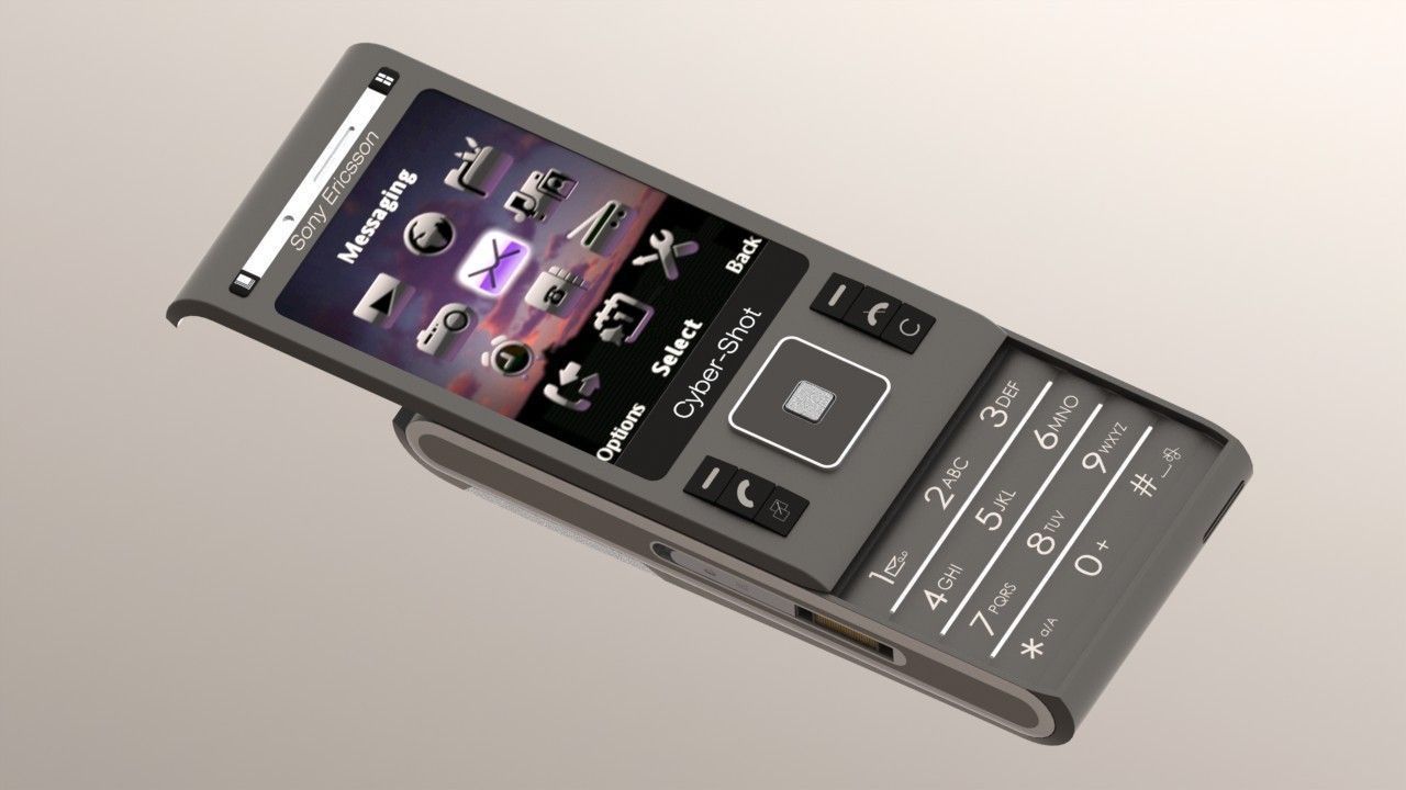 Sony Ericsson C905 Cybershot 3D print model_38