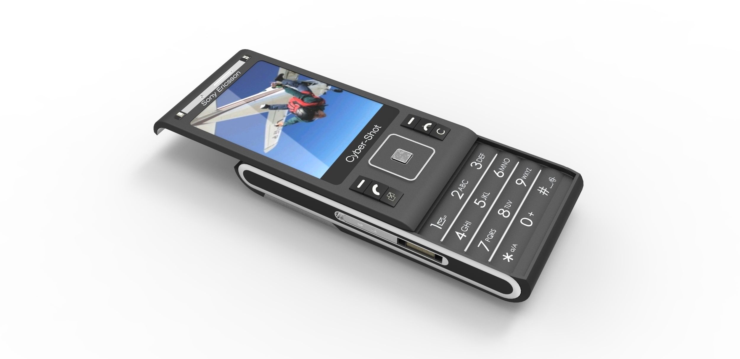 Sony Ericsson C905 Cybershot 3D print model_1