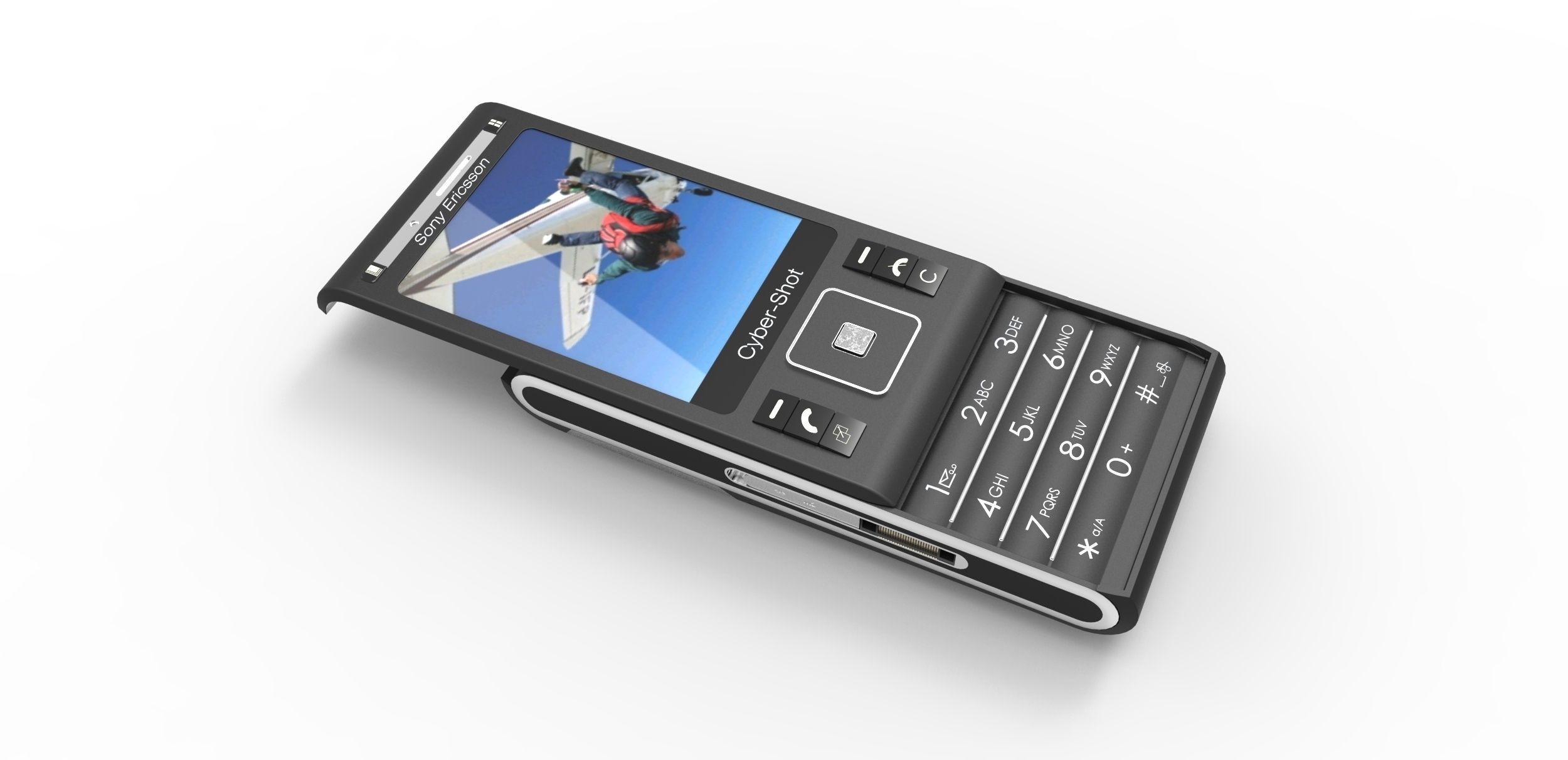Sony Ericsson C905 Cybershot 3D print model_2