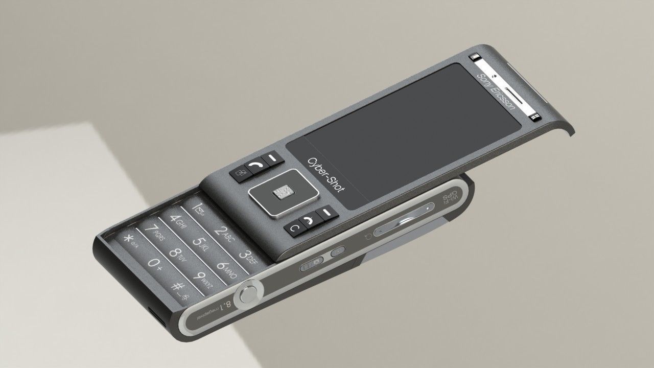 Sony Ericsson C905 Cybershot 3D print model_36