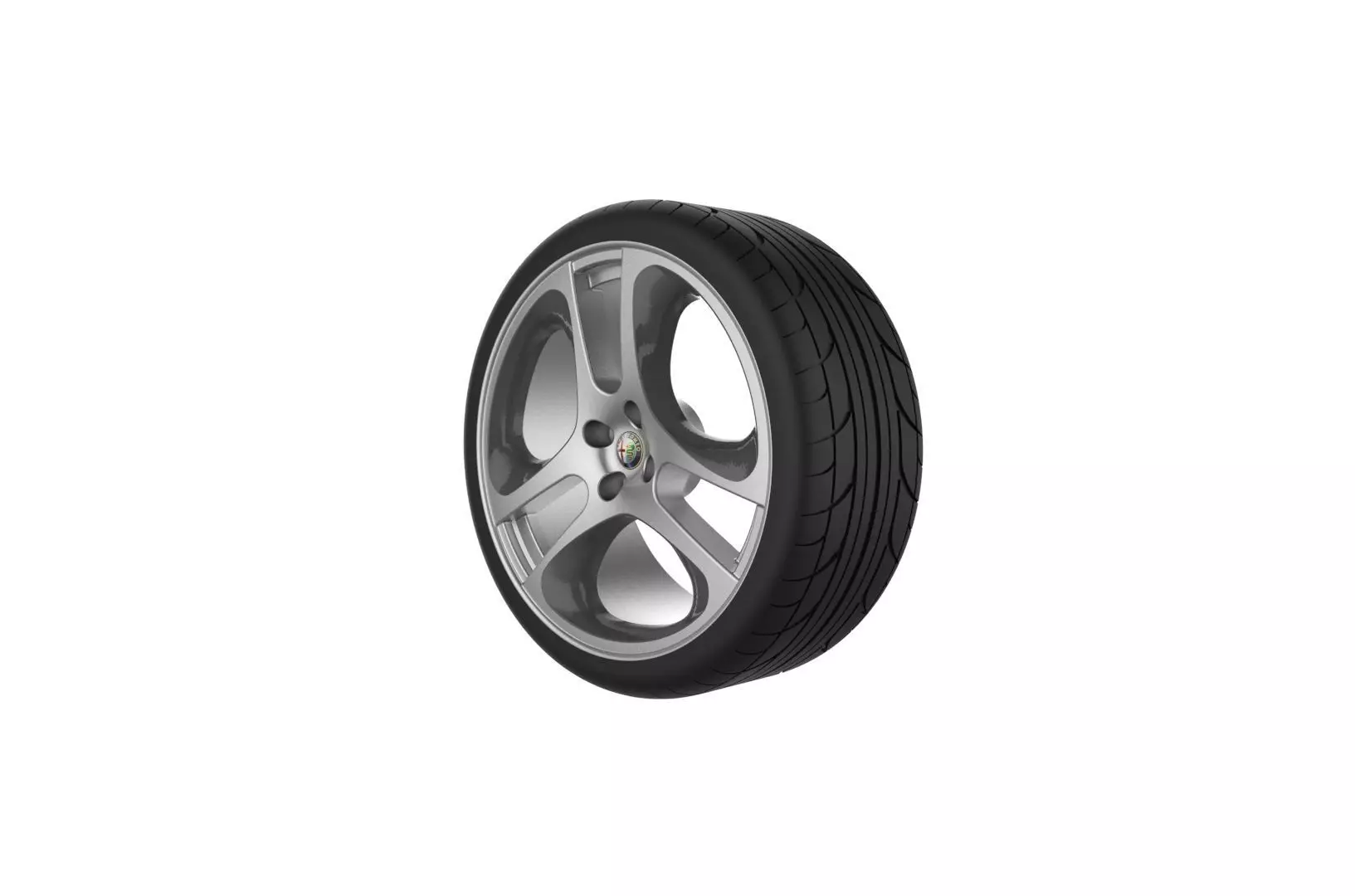 Alfa Romeo Mito Car Wheel Rim 3D print model