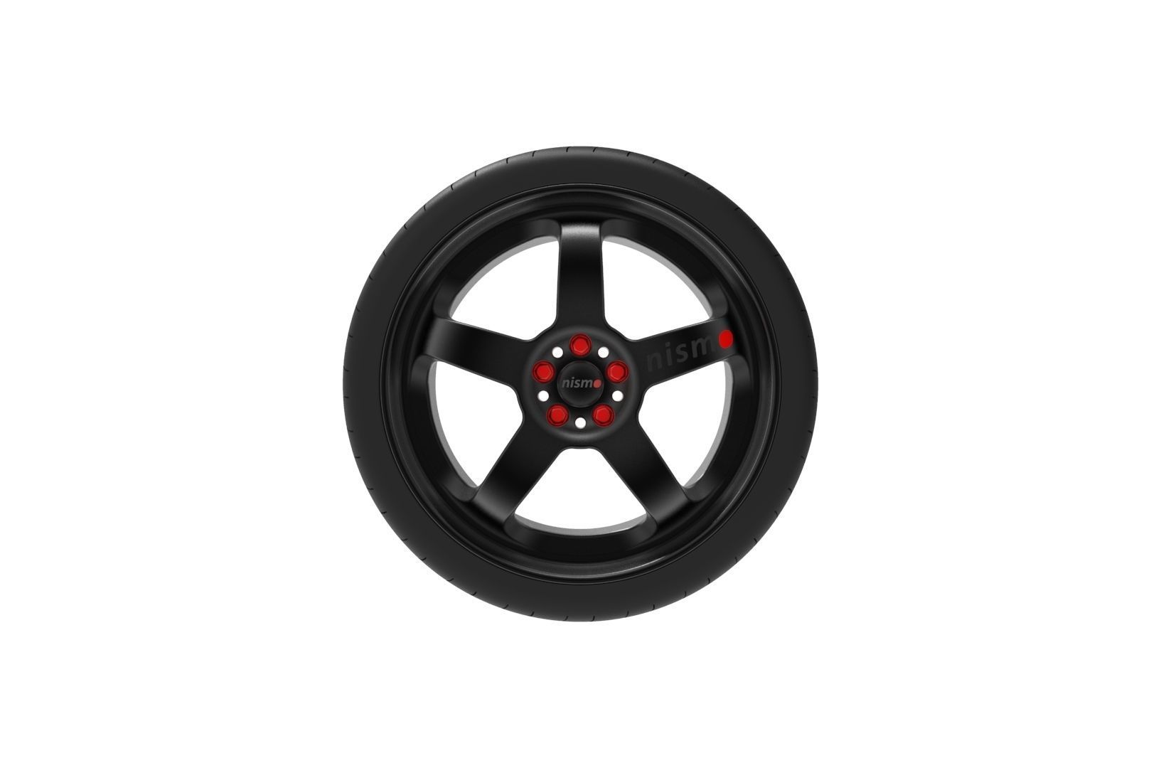 Nismo Car Wheel Rim 3D print model_15
