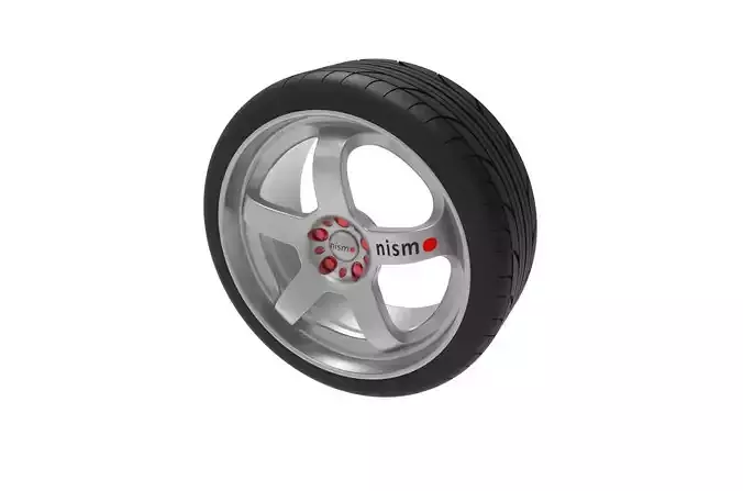 Nismo Car Wheel Rim 3D print model
