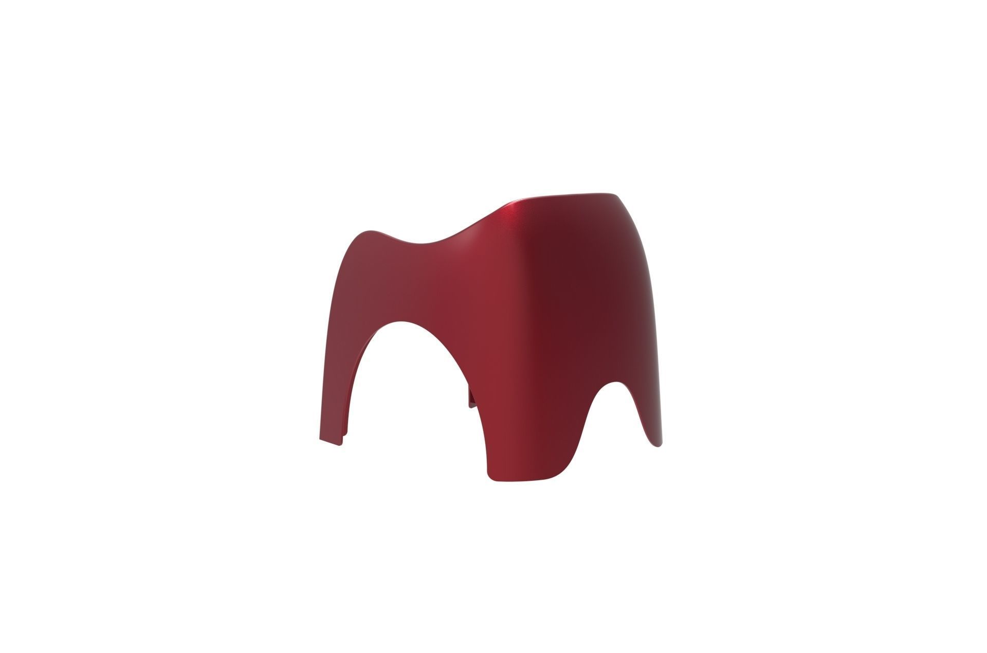 Plastic Efebo Chair 3D print model_9