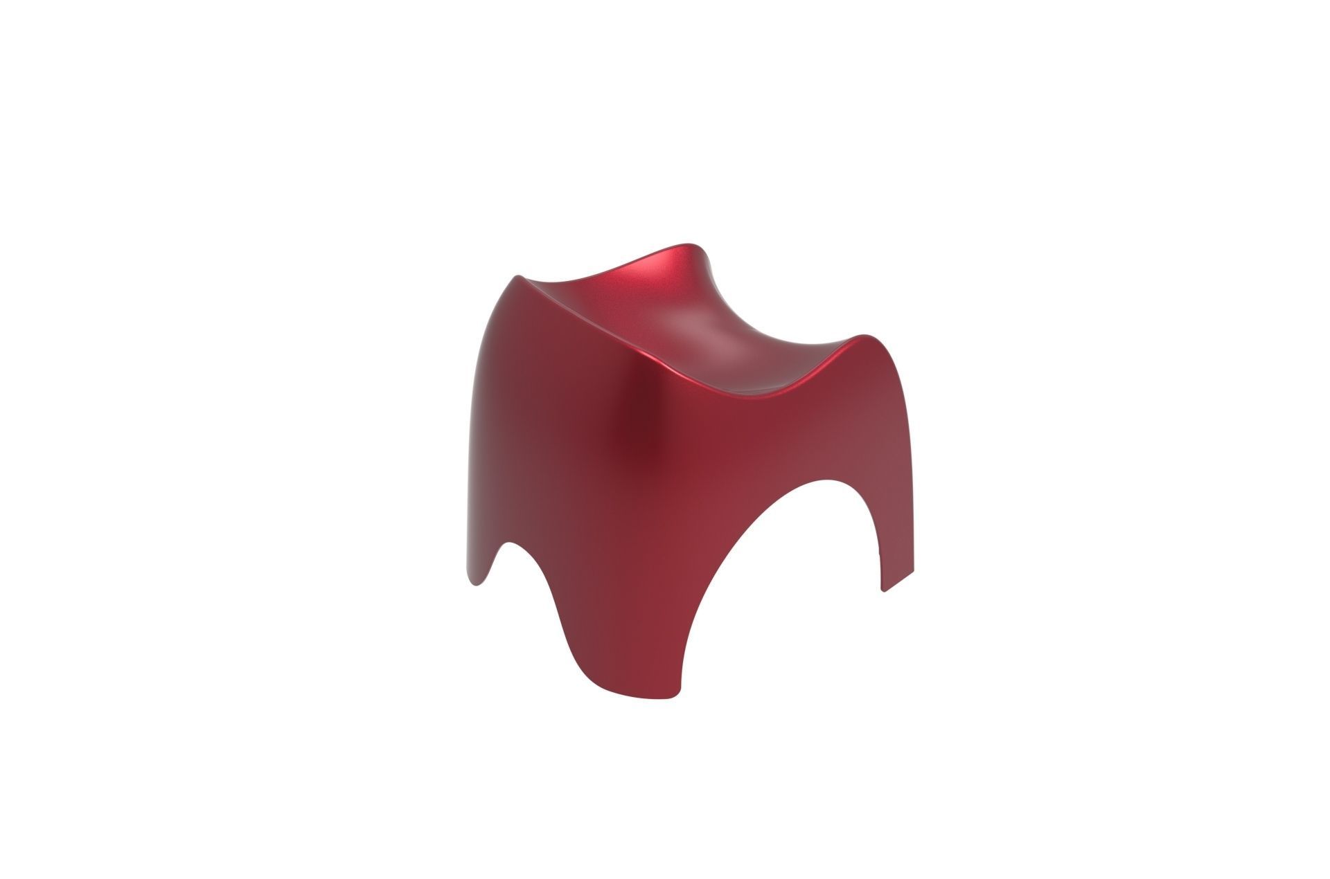 Plastic Efebo Chair 3D print model_17