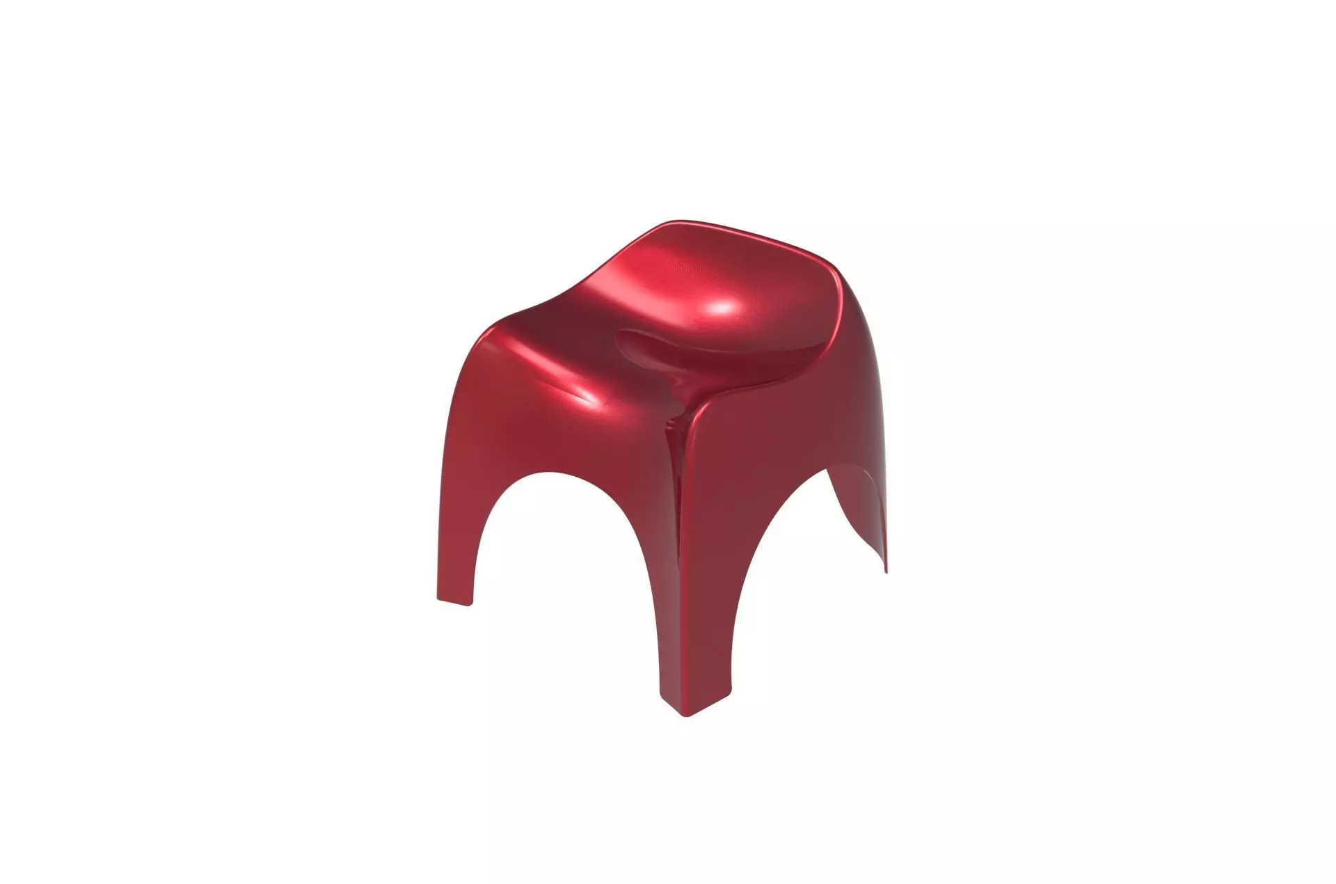 Plastic Efebo Chair 3D print model_0