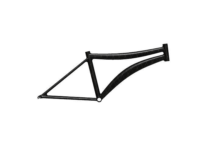 Bicycle Frame 3D print model