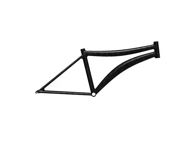 Bicycle Frame 3D print model