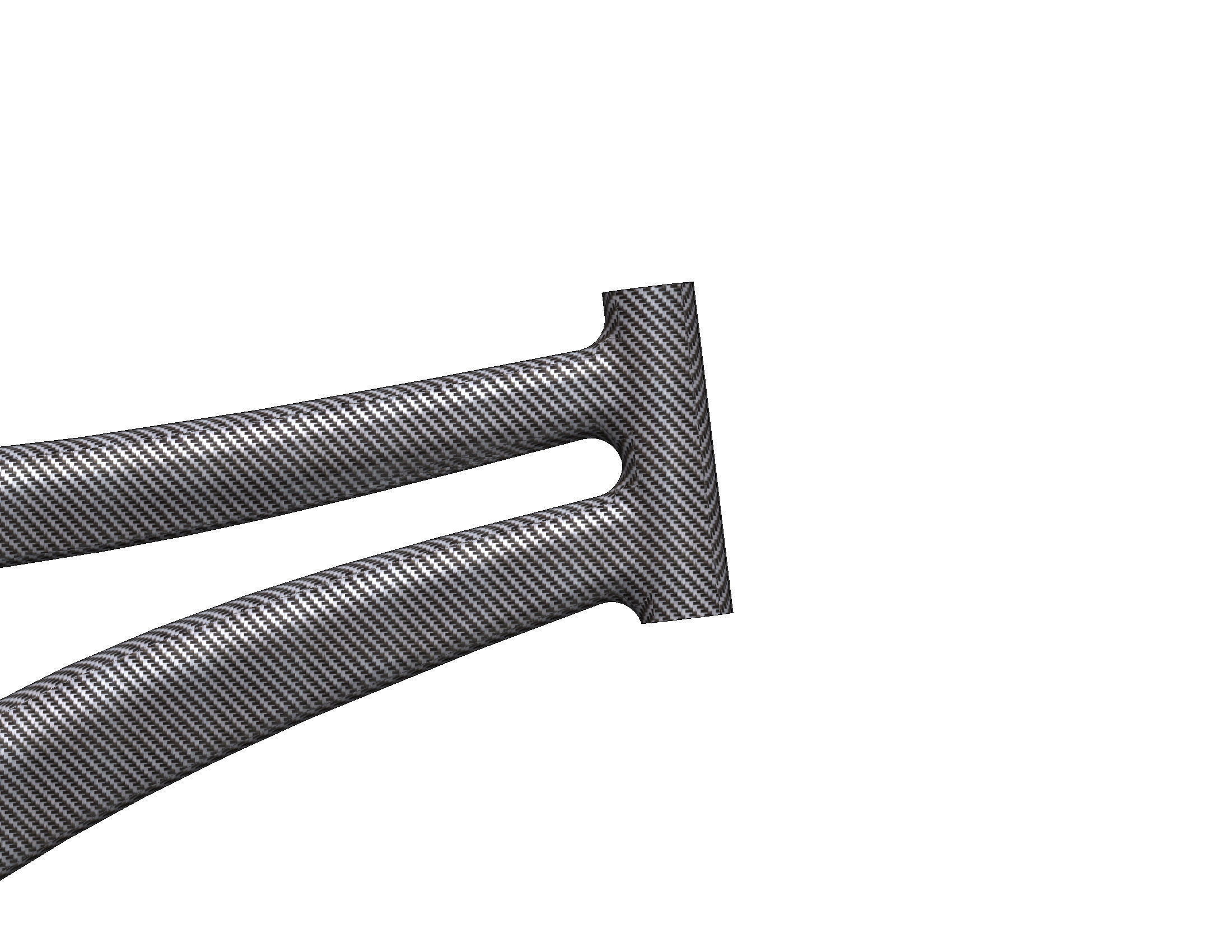 Bicycle Frame 3D print model_8
