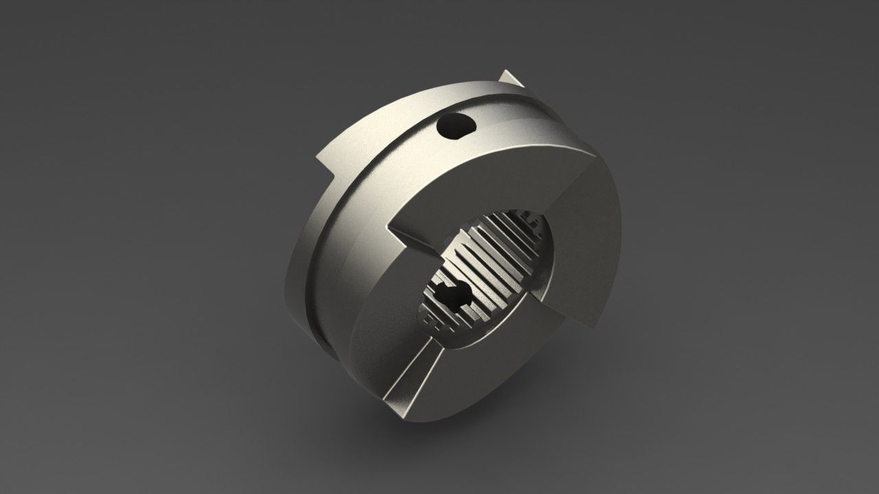 Outboard Engine Clutch 3D print model_22