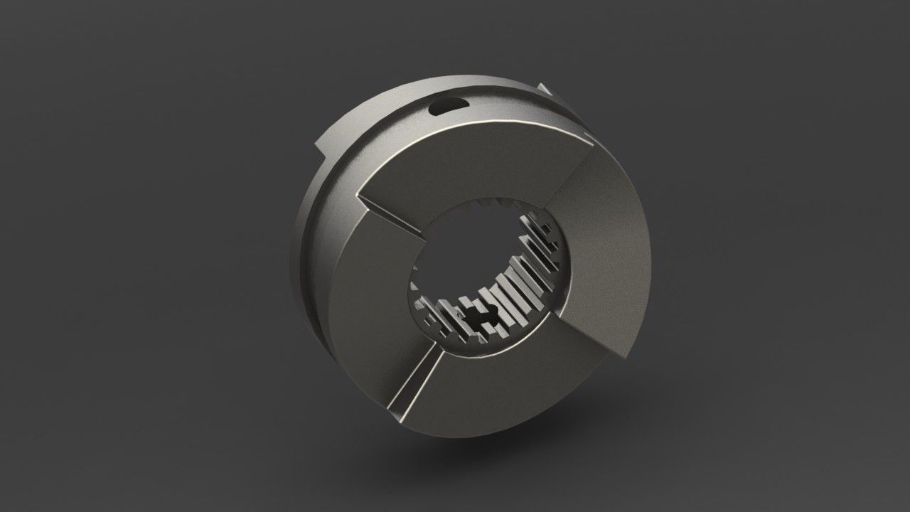 Outboard Engine Clutch 3D print model_21