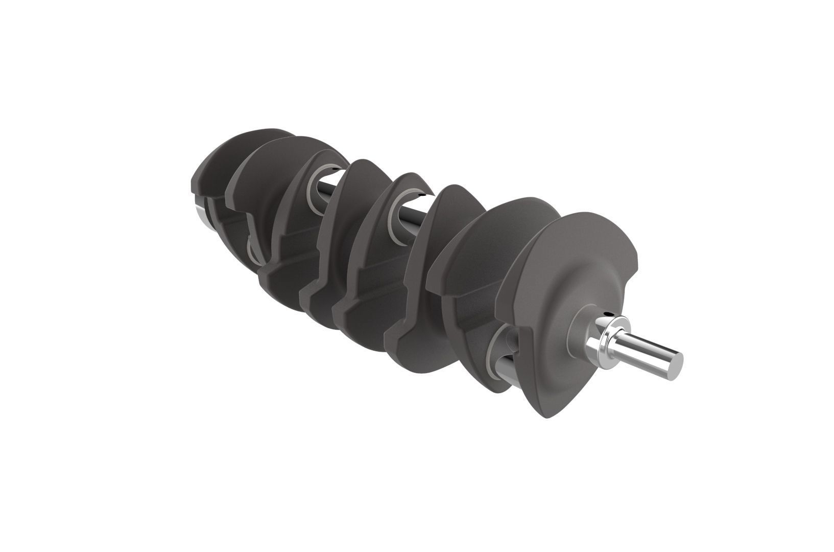 Automotive crankshaft 3D print model_31