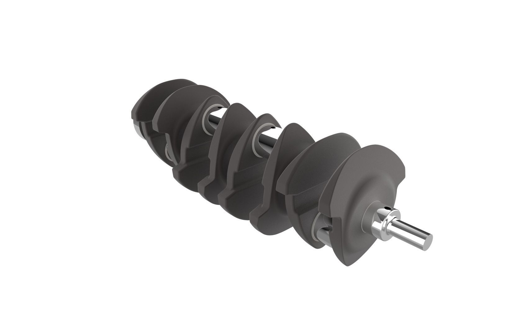 Automotive crankshaft 3D print model_30