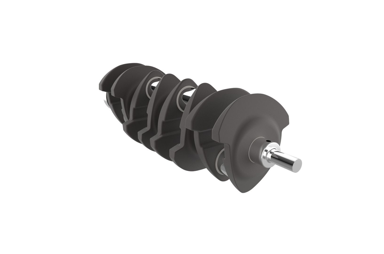 Automotive crankshaft 3D print model_32