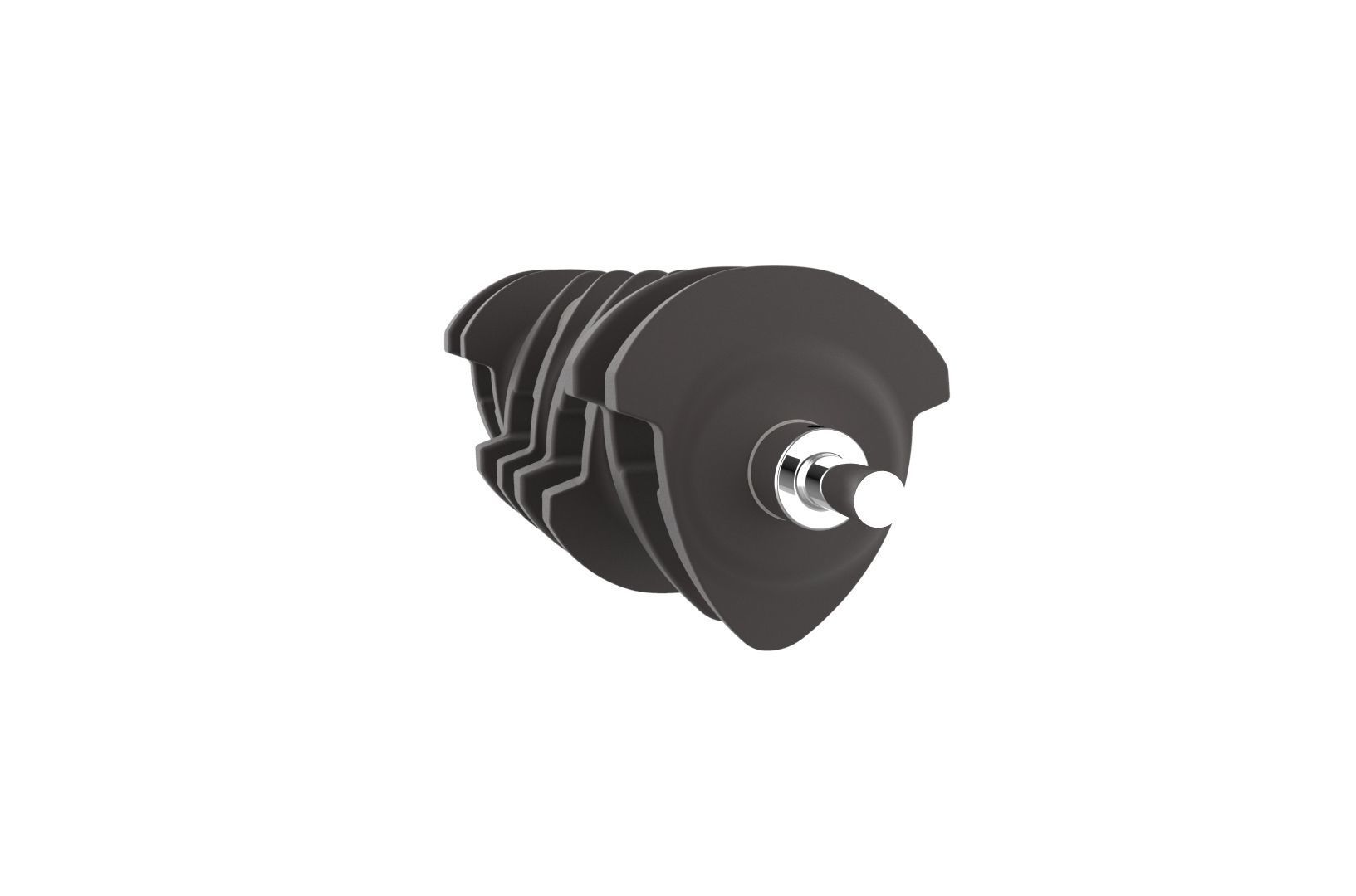 Automotive crankshaft 3D print model_34