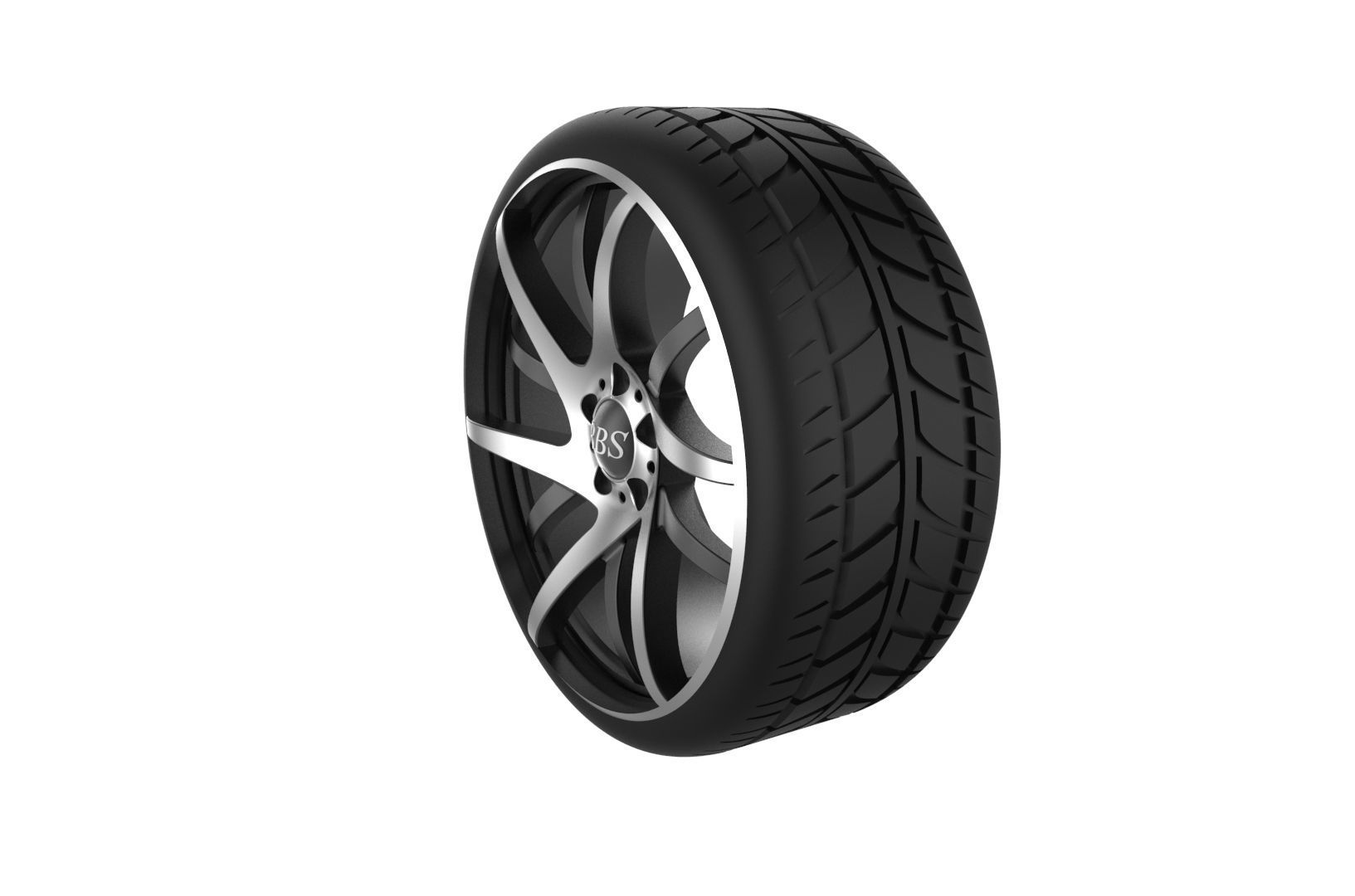 BBS wheel 3D print model_26