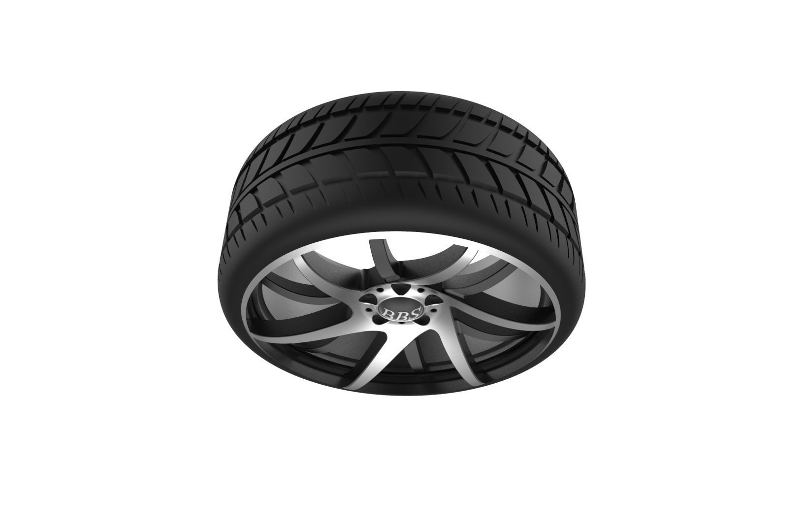 BBS wheel 3D print model_27