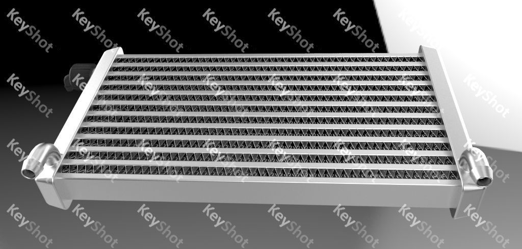 GoKart Radiator Intercooler 3D print model_7
