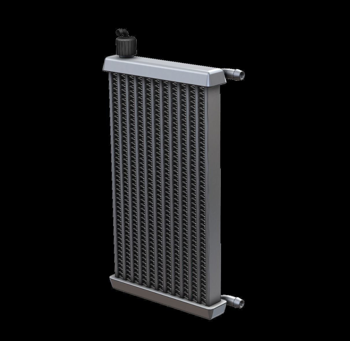 GoKart Radiator Intercooler 3D print model_11