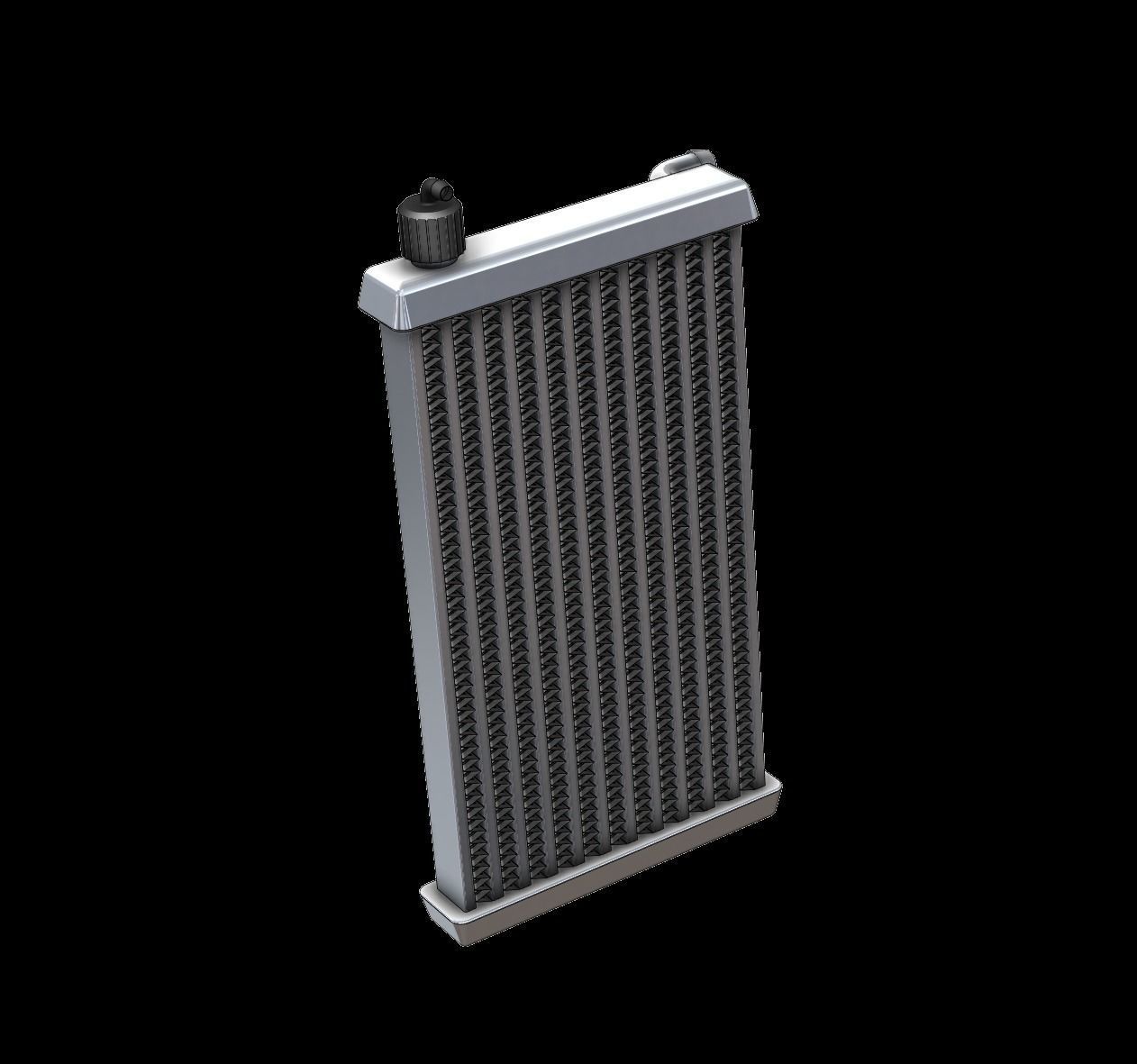 GoKart Radiator Intercooler 3D print model_4
