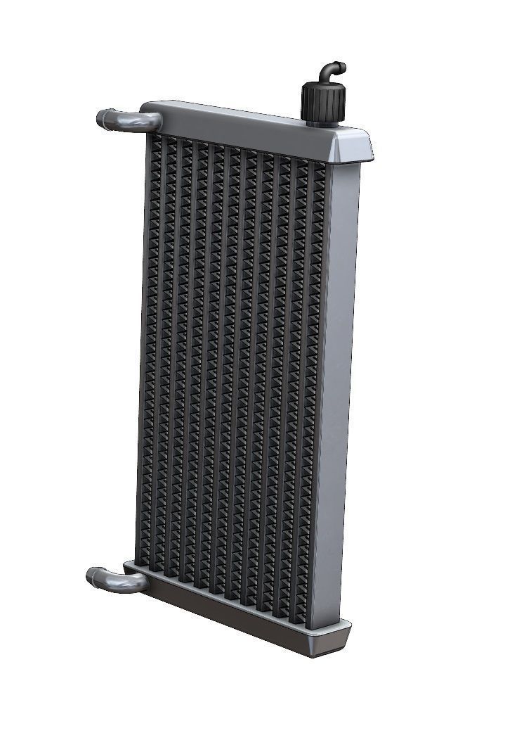 GoKart Radiator Intercooler 3D print model_2