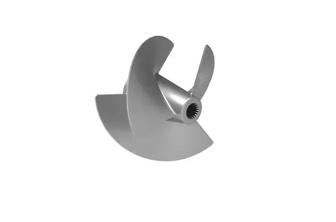 Jet ski propeller 3D print model