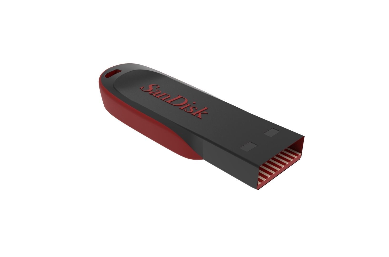 SanDisk Cruzer Blade 4GB Usb Stick 3D print model_16