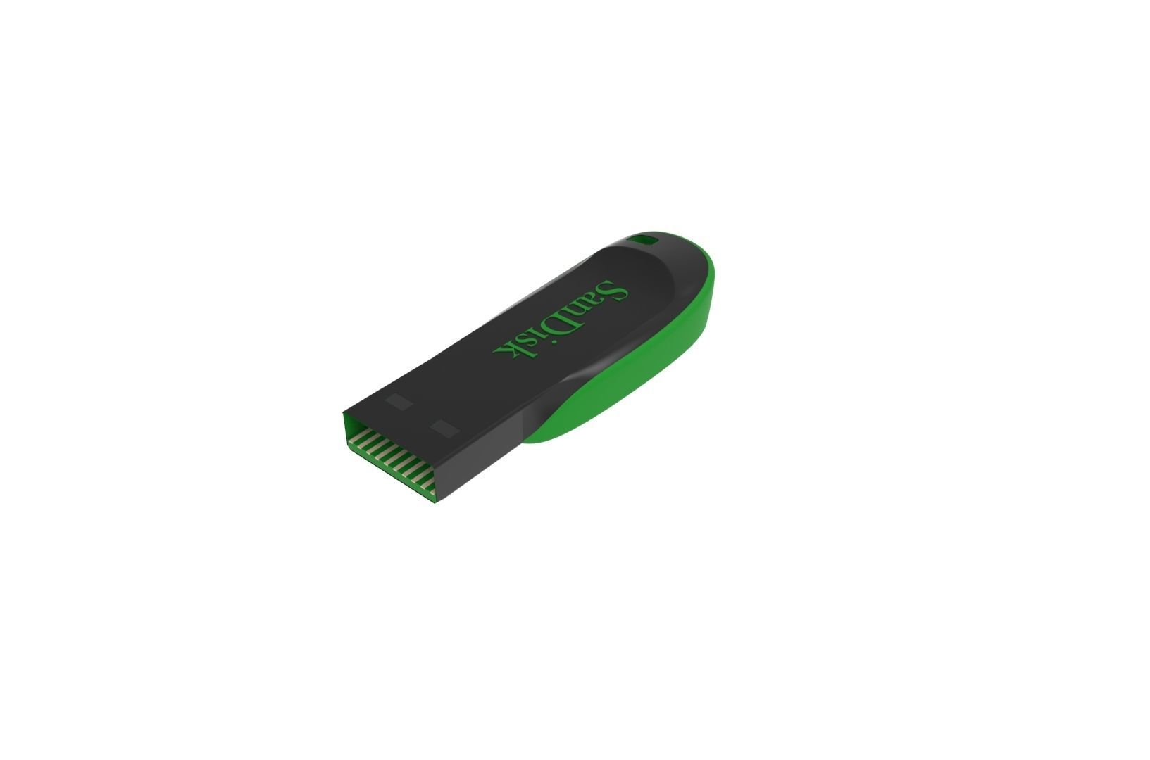 SanDisk Cruzer Blade 4GB Usb Stick 3D print model_23