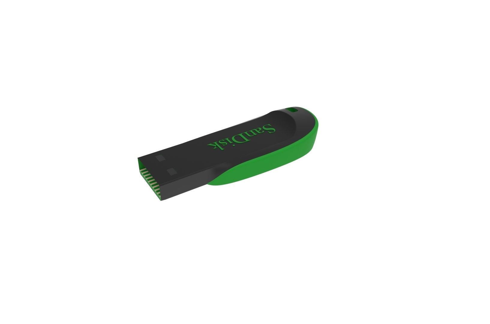 SanDisk Cruzer Blade 4GB Usb Stick 3D print model_24